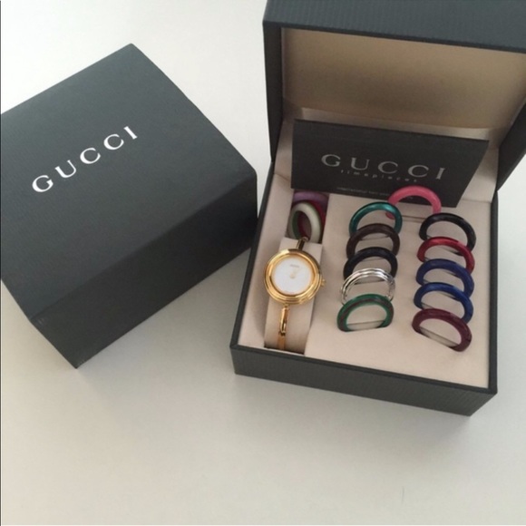 Gucci Accessories - ✨Authentic GUCCI Interchangeable Bezel Watch